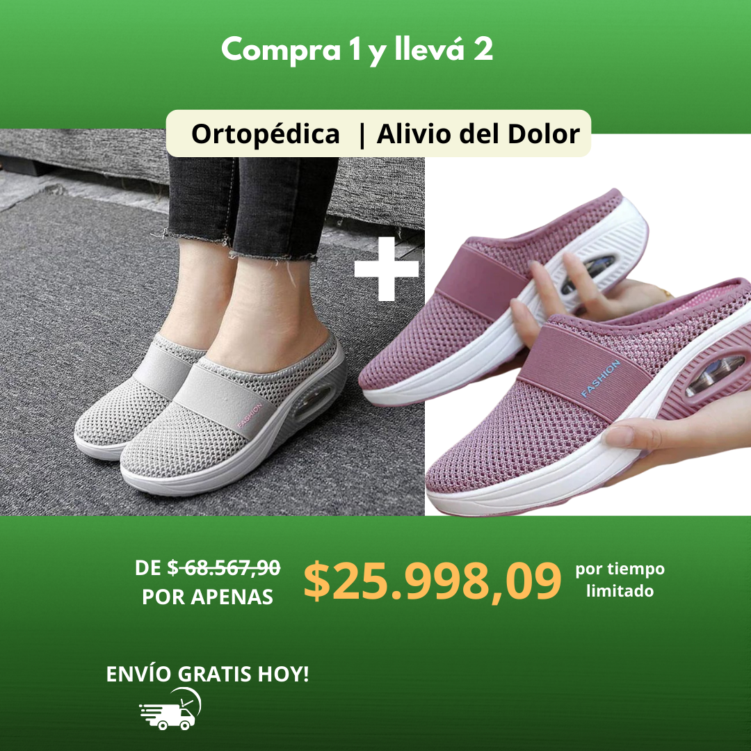 Compra 1 y llevá 2 - Sandália Ortopédica ErgoStep Original